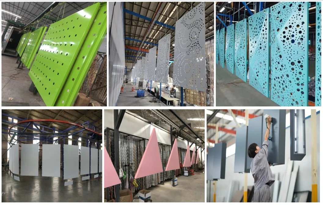 Custom Aluminum Panels Ceiling Design Metal Decorative Material Laser Cut Perforated Ceiling Panels