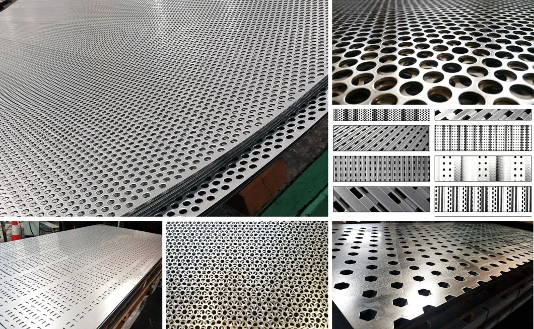 Factory Manufacturing of Aluminum Plate Perforated Metal Mesh Sheet Decorative Panel for Balcony Decoration Board