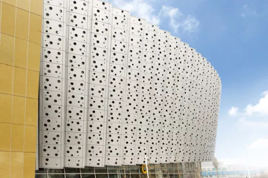 Foshan Decorative New Building Material Interior External Aluminum Acoustic Laser Cut Wall Panel