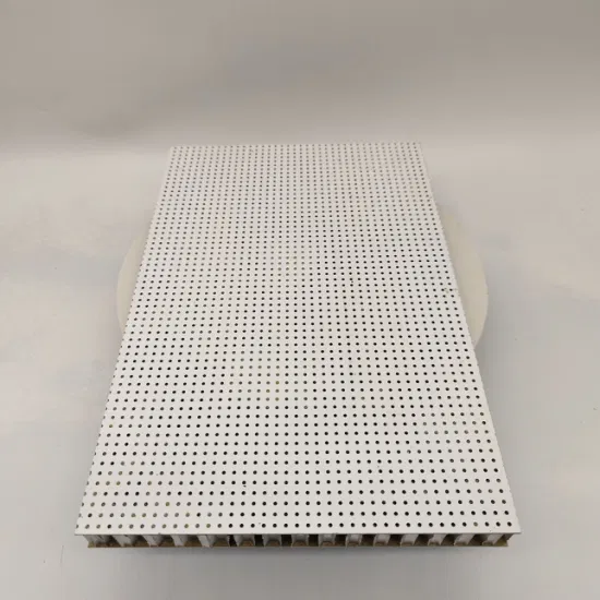 Round Hole Perforated Aluminium Honeycomb Core Sandwich Panel for Ceiling and Wall