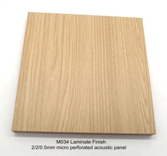 Invisible 2/2/0.5mm Micro Perforated Acoustic Panel Sound Absorption Wall Ceiling Interior Decorated